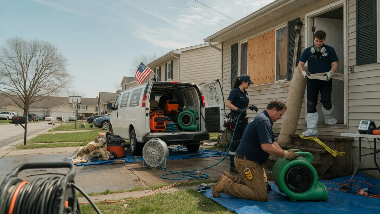 Water Damage Restoration in Merrittstown, PA near me